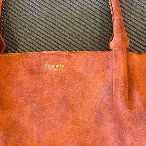 Gorgeous suede Hammitt bag- rust colored